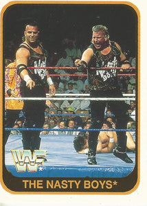 WWF Merlin 1991 Trading Cards Nasty Boys No.113