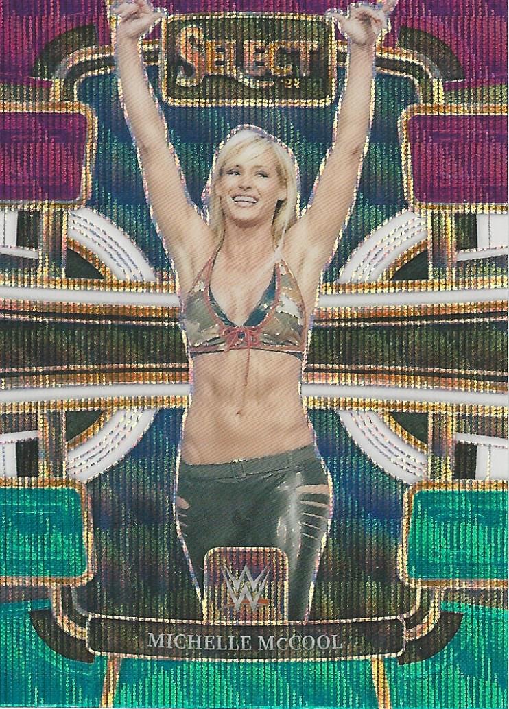 WWE Panini Select 2024 Trading Cards Tri Colour Michelle McCool No.53