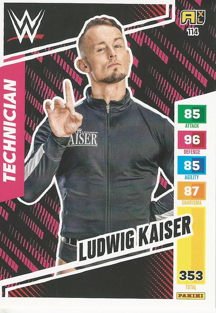 WWE Panini XL Adrenalyn 2024 Trading Cards Ludwig Kaiser No.114