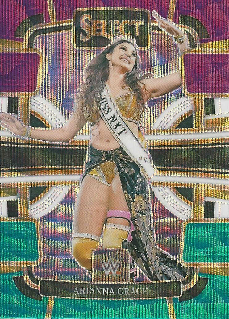 WWE Panini Select 2024 Trading Cards Tri Colour Arianna Grace No.57