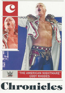 WWE Panini Chronicles 2023 Trading Cards Cody Rhodes No.51