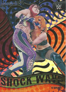 WWE Panini Revolution 2022 Trading Cards IO Shirai SHOCKWAVE No.25