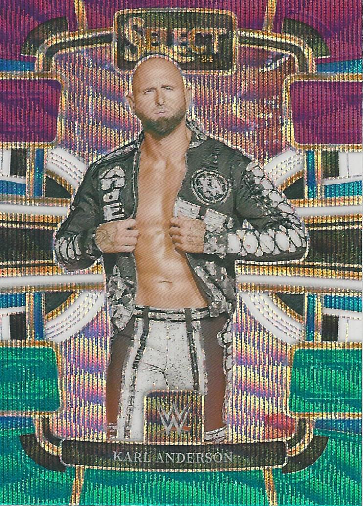 WWE Panini Select 2024 Trading Cards Tri Colour Karl Anderson No.64