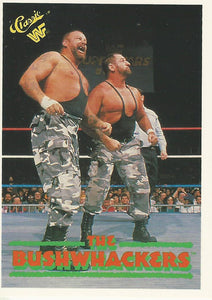 WWF Classic Trading Cards 1990 Bushwhackers No.116