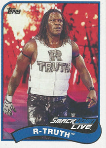 WWE Topps Heritage 2018 Trading Cards R-Truth No.116