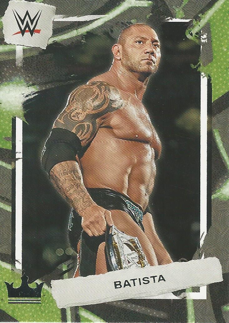 WWE Panini Chronicles 2023 Trading Cards Batista No.116