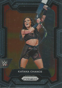 WWE Panini Prizm 2024 Trading Cards Katana Chance No.117