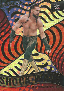 WWE Panini Revolution 2022 Trading Cards Seth Rollins SHOCKWAVE No.30