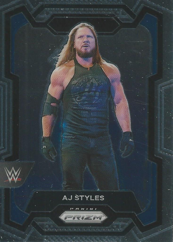 WWE Panini Prizm 2024 Trading Cards AJ Styles No.118