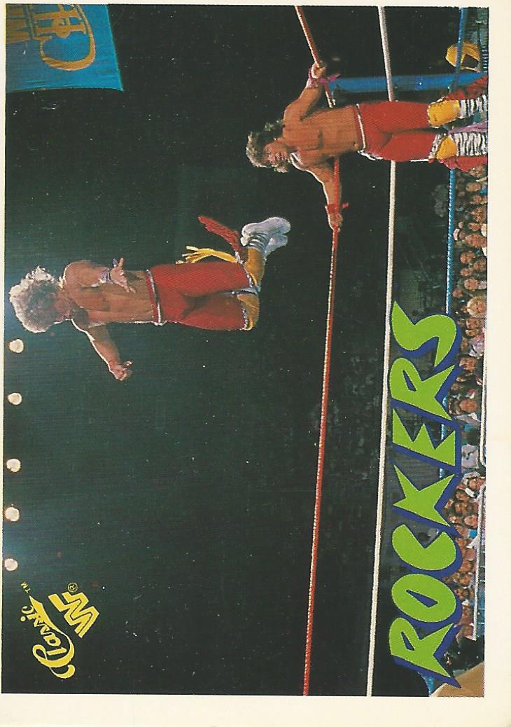 WWF Classic Trading Cards 1990 The Rockers No.118