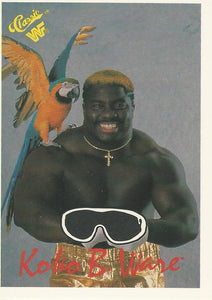WWF Classic Trading Cards 1990 Koko B Ware No.119