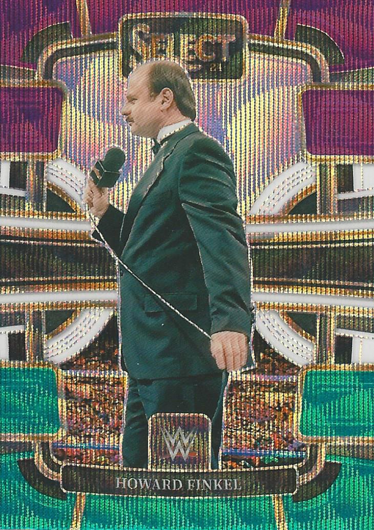 WWE Panini Select 2024 Trading Cards Tri Colour Howard Finkle No.71