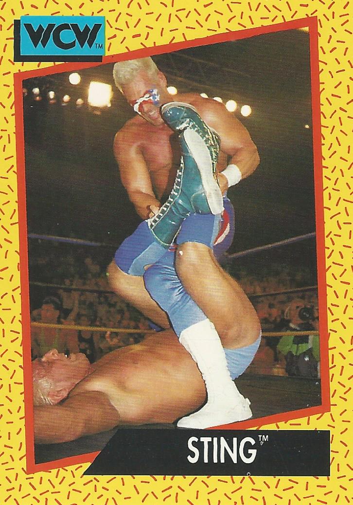 WCW Impel 1991 Trading Cards Sting No.11