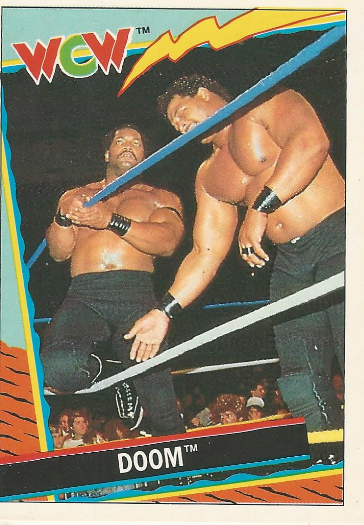 WCW Topps 1992 Trading Cards Ron Simmons and Butch Reed No.11