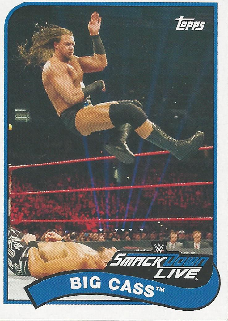 WWE Topps Heritage 2018 Trading Cards Big Cass No.11