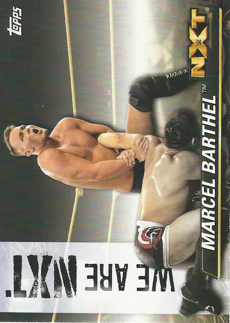 WWE Topps NXT 2021 Trading Cards Marcel Barthel NXT-36