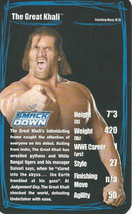 WWE Top Trumps 2006 Superstars 2 The Great Khali