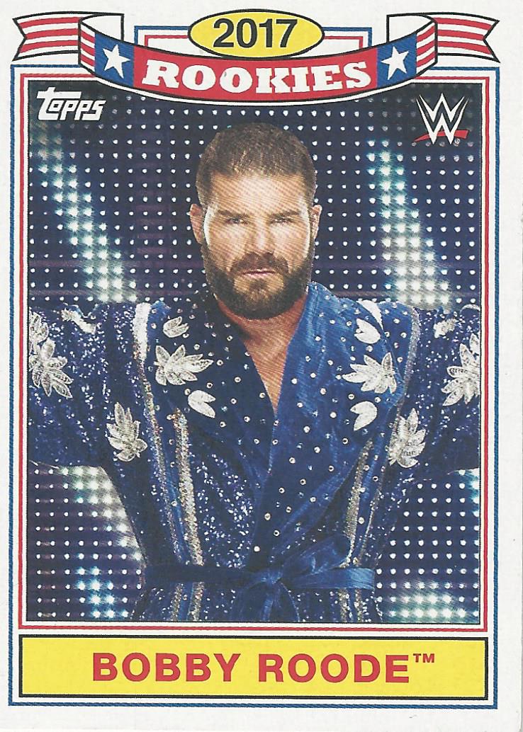 WWE Topps Heritage 2018 Trading Cards Bobby Roode TR-3