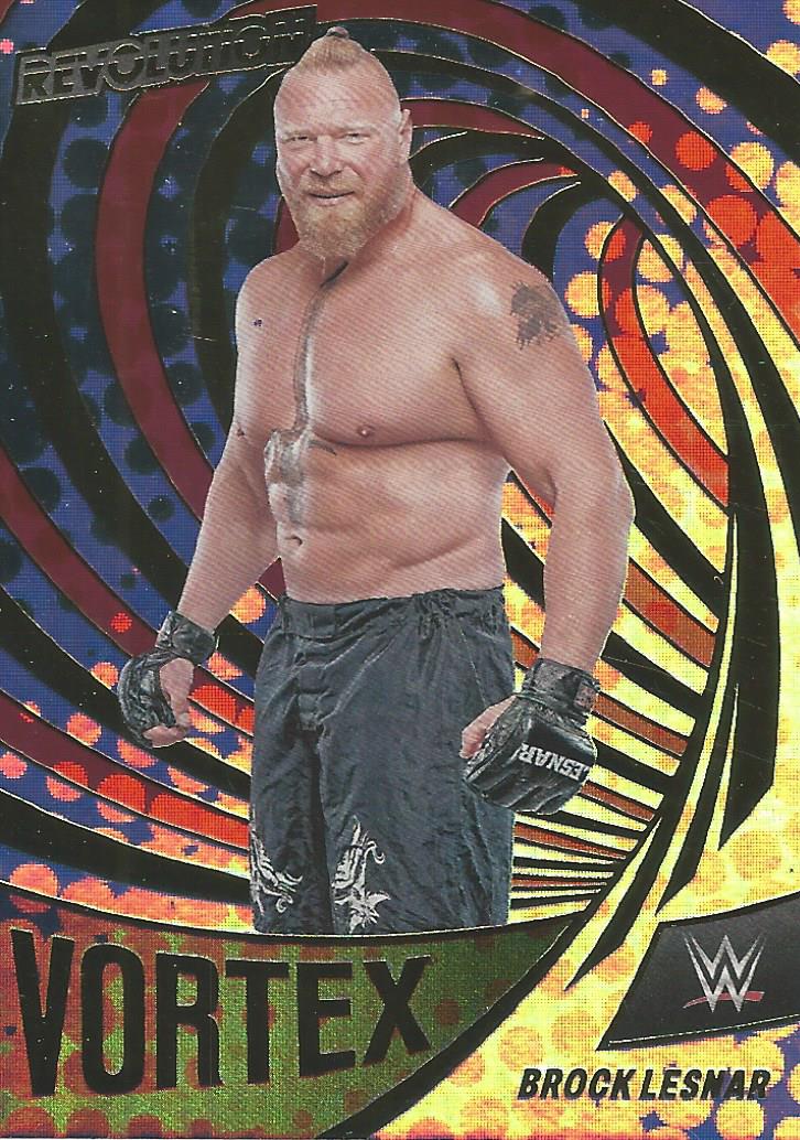 WWE Panini Revolution 2022 Trading Cards Brock Lesnar VORTEX No.5