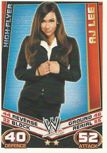 WWE Topps Slam Attax Rebellion 2012 Trading Cards AJ Lee No.49