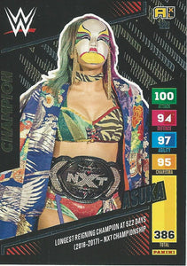 WWE Panini XL Adrenalyn 2024 Trading Cards Asuka No.121