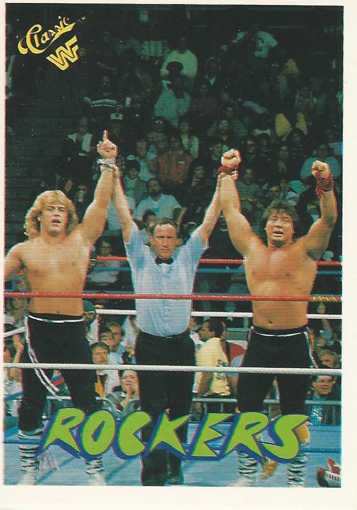 WWF Classic Trading Cards 1990 The Rockers No.121