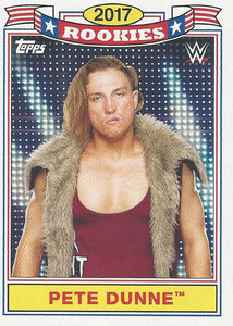 WWE Topps Heritage 2018 Trading Cards Pete Dunne TR-6