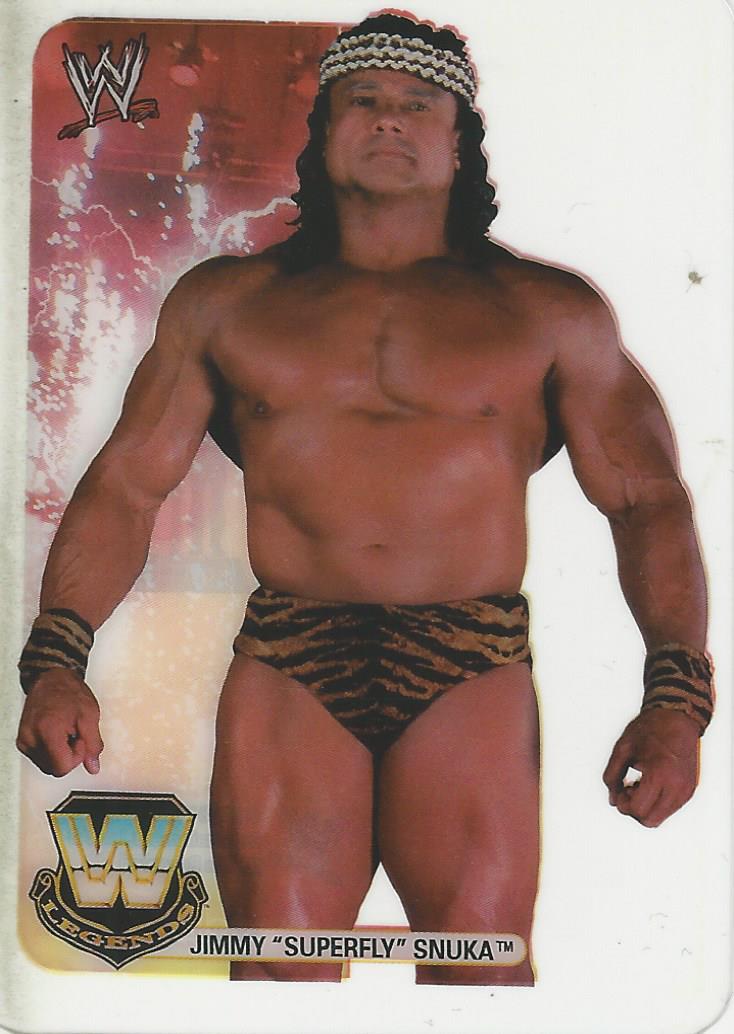 WWE Edibas Lamincards 2008 Jimmy Snuka No.121