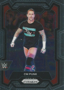 WWE Panini Prizm 2024 Trading Cards CM Punk No.122