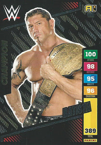 WWE Panini XL Adrenalyn 2024 Trading Cards Batista No.122