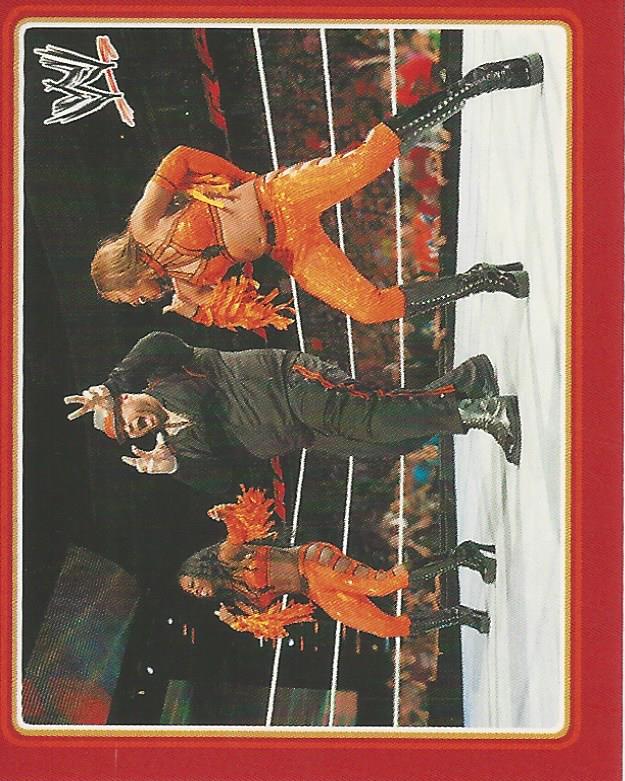 WWE Topps Icons 2013 Sticker Collection Brodus Clay No.123