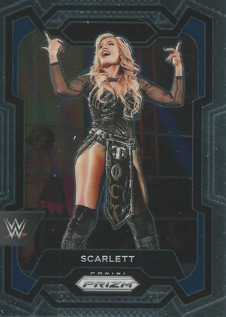 WWE Panini Prizm 2024 Trading Cards Scarlett No.123