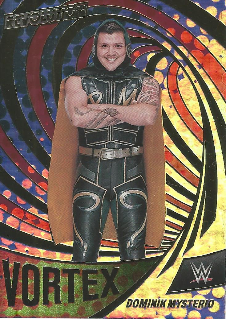 WWE Panini Revolution 2022 Trading Cards Dominik Mysterio VORTEX No.16