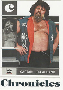 WWE Panini Chronicles 2023 Trading Cards Captain Lou Albano No.68