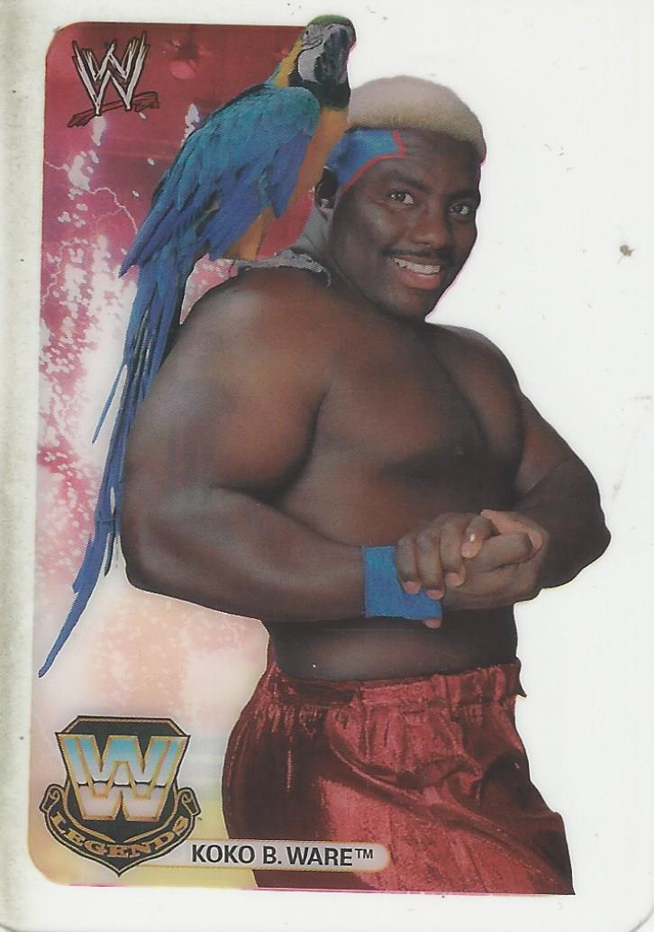 WWE Edibas Lamincards 2008 Koko B Ware No.124