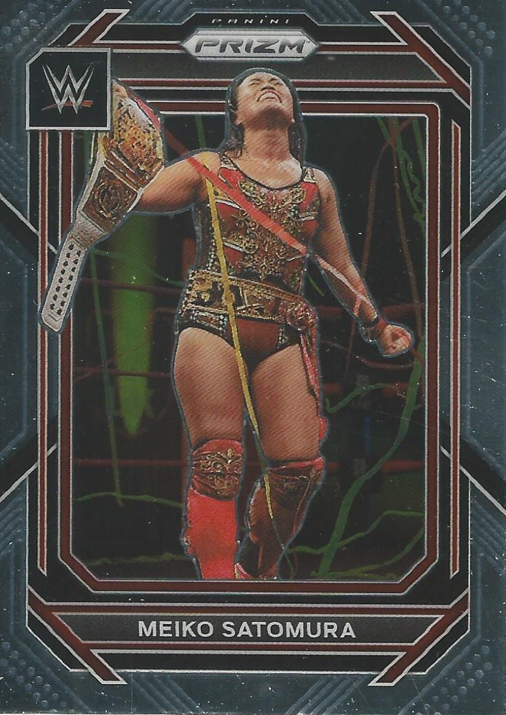 WWE Panini Prizm 2023 Trading Cards Meiko Satomura No.124