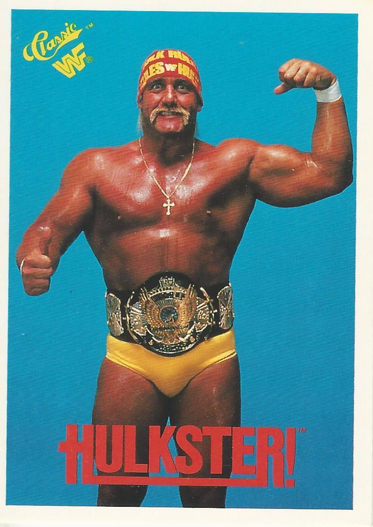 WWF Classic Trading Cards 1990 Hulk Hogan No.125