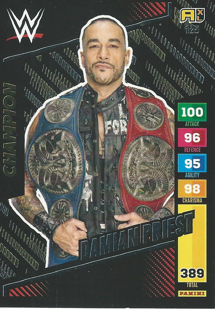 WWE Panini XL Adrenalyn 2024 Trading Cards Damian Priest No.125