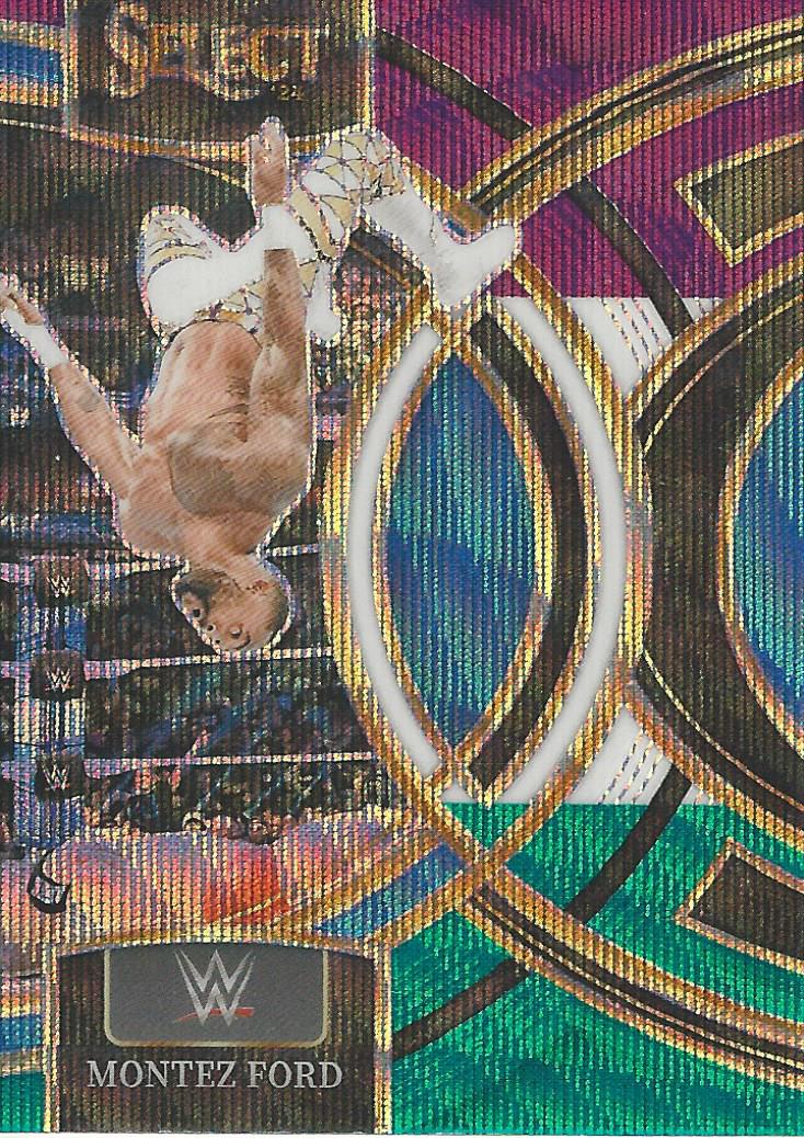 WWE Panini Select 2024 Trading Cards Tri Colour Montez Ford No.112