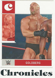WWE Panini Chronicles 2023 Trading Cards Goldberg No.73