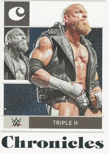 WWE Panini Chronicles 2022 Trading Cards Triple H No.75