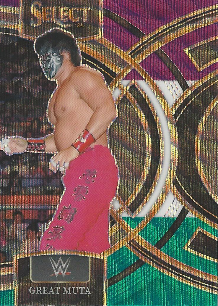 WWE Panini Select 2024 Trading Cards Tri Colour The Great Muta No.167