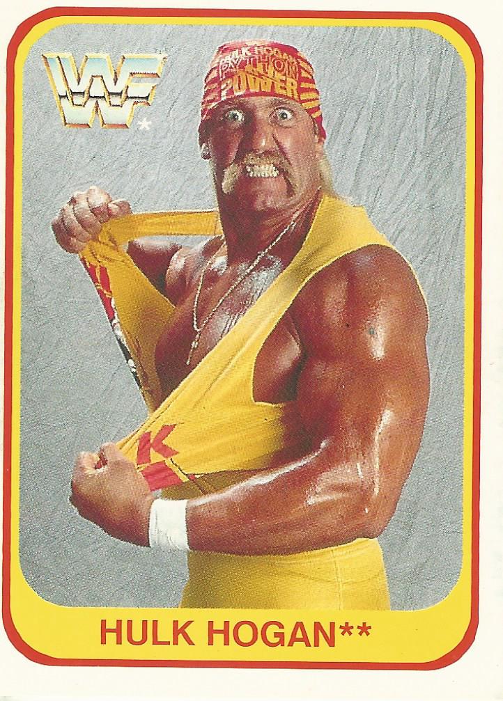 WWF Merlin 1991 Trading Cards Hulk Hogan No.129