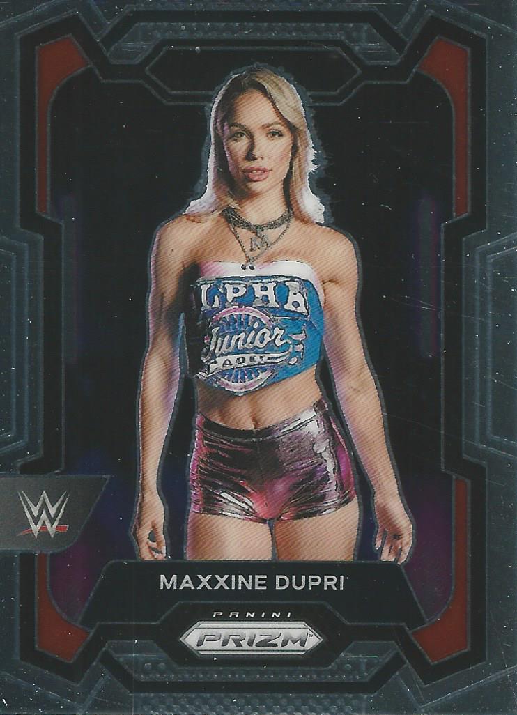 WWE Panini Prizm 2024 Trading Cards Maxxine Dupri No.129