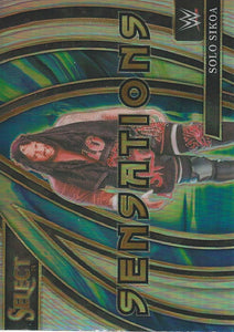 WWE Panini Select 2024 Trading Cards Sensations Sola Sikoa No.12