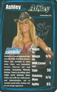 WWE Top Trumps 2006 Superstars 2 Ashley Massaro