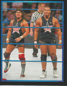 WWE Topps Stickers 2017 Chad Gable and Jason Jordan No.12