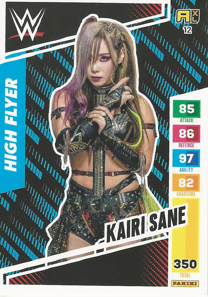 WWE Panini XL Adrenalyn 2024 Trading Cards Kairi Sane No.12