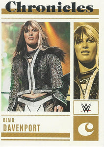 WWE Panini Chronicles 2023 Trading Cards Blair Davenport No.12