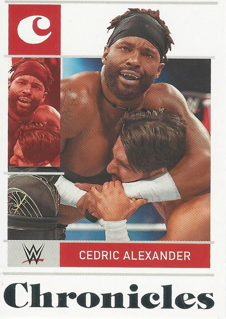 WWE Panini Chronicles 2023 Trading Cards Cedric Alexander No.78